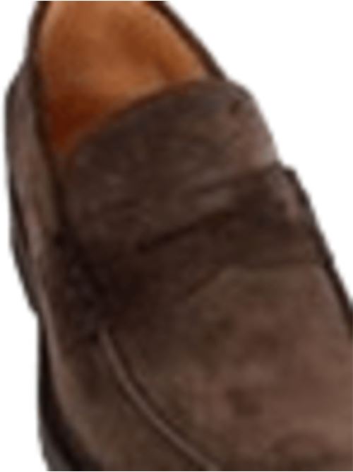 Mocassini da uomo in pelle scamosciata , colore marrone BERWICK 1707 | 5633REPELLO CALF